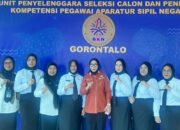 Wabup Nurjanah H. Yusuf Tinjau Langsung Ujian Kompetensi ASN Gorut