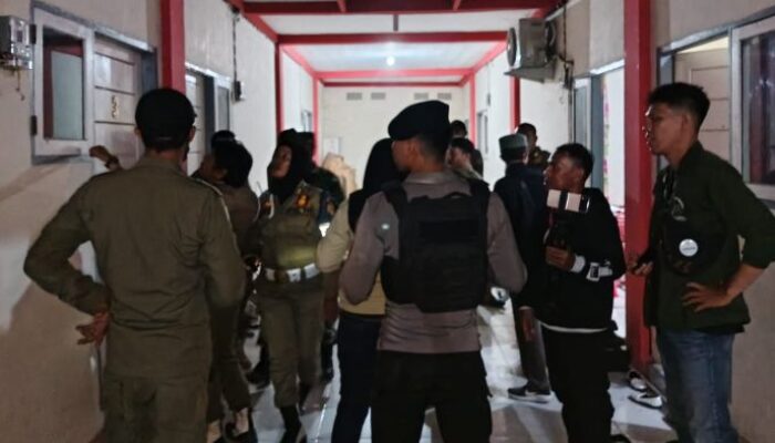 Satpol PP Gorontalo Jaring Lima Pasangan Nonmuhrim dalam Razia Pekat