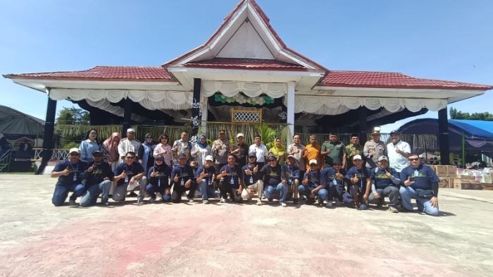 BJA Group bersama pemerintah daerah dan aparat hukum. Foto: Syahril