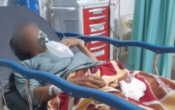 Pasien setelah mendapatkan perawatan di RS Pratama Moutong. Foto: Istimewa