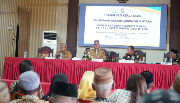 Kejaksaan dan BPD Gorut Teken PKS untuk Optimalkan Program Jaga Desa