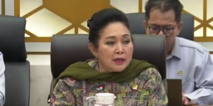 Ketua Komisi IV DPR RI, Titiek Soeharto. Foto: Tangakapan layar/tvparlementaria