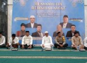 Irwan Hunawa, menghadiri kegiatan Remamuda Bersholawat yang digelar Remamuda Dungingi. Foto: Arlan/simpulindo