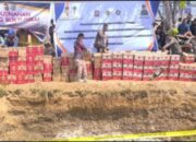 Pemkot Gorontalo Musnahkan 19.754 Botol Miras Jelang Akhir Tahun