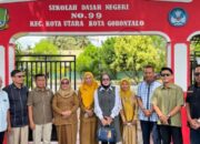 Kunjungan komisi I DPRD Kota Gorontalo di SDN 99 Kota Gorontalo. Foto: Asri
