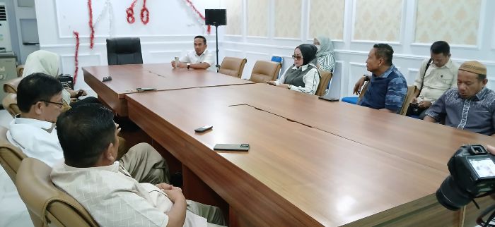 Kunjungan Komisi I DPRD Kota Gorontalo ke Dinas Pendidikan Kota Gorontalo. Foto: simpulindo