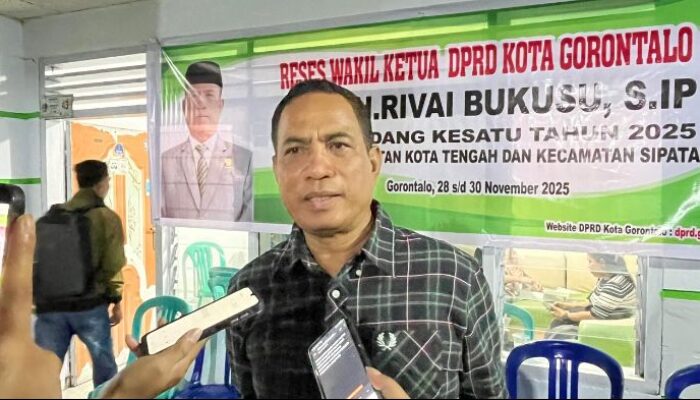 Rivai Bukusu Dorong Penguatan UMKM sebagai Penyangga Lapangan Kerja di Kota Gorontalo