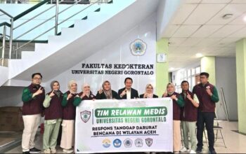 IDI Wilayah Gorontalo dan tim Relawan. Foto: Istimewa