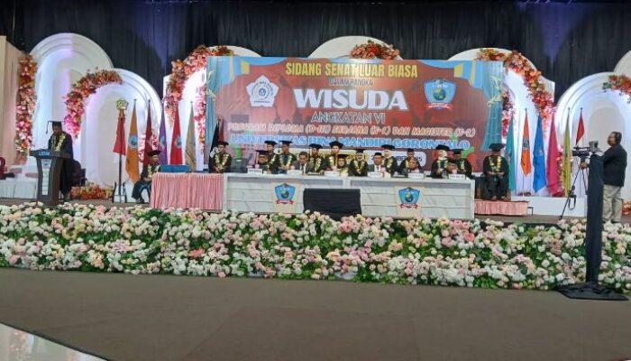 Dari Diploma hingga Magister, UBM Gorontalo Wisuda 286 Lulusan