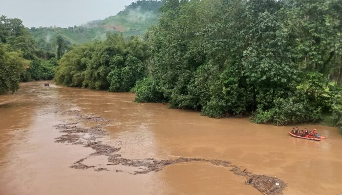 Ibu dan Anak Hanyut di Sungai Paguyaman, Pencarian Masuki Hari Kedua