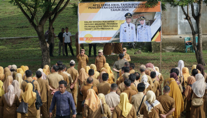 Pemkab Gorut Apel di Lokasi Ground Breaking, Penanda Seriusnya Kesiapan Hilirisasi Nasional