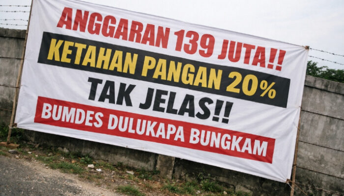 Dana Ketahanan Pangan Rp139 Juta Tak Jelas, BUMDES Dulukapa Bungkam,