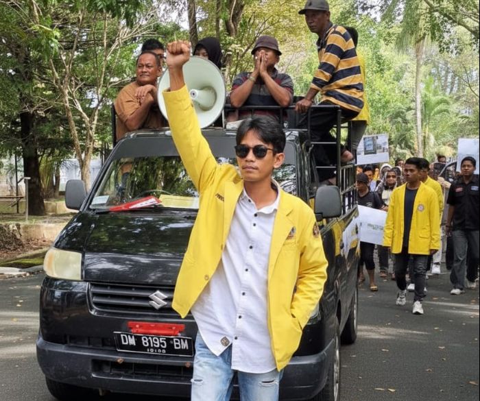 Koordinator Badan Eksekutif Mahasiswa Provinsi Gorontalo Erlin Adam. Foto: Istimewa