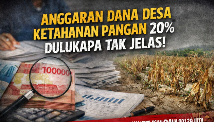 Dana Ketahanan Pangan Desa Dulukapa Disorot, BUMDes dan Pengawas Bungkam