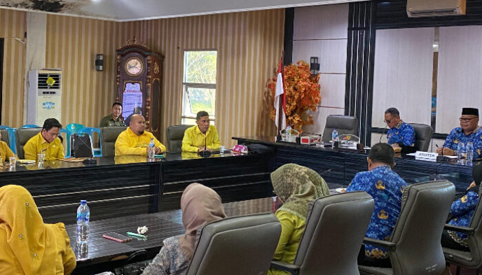 RSUD ZUS Paparkan Capaian Layanan dan Keuangan  di hadapan Bupati Gorut