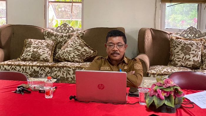 Kepala Inspektorat Gorontalo Utara, Azhar Abd Latif Hasan. Foto: Adrian/Simpulindo