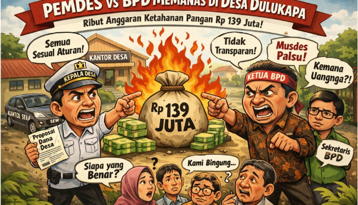 Polemik Dana Pangan Dulukapa Memanas, Pemdes vs BPD