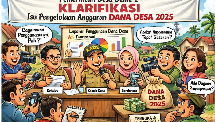 PemDes Deme I Klarifikasi Isu Pengelolaan Dana Desa 2025