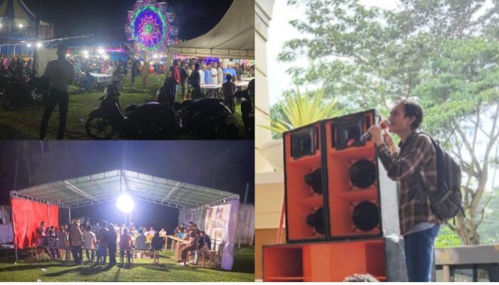 Polda Gorontalo Jangan Diam, Ketangkasan Pasar Malam Leboto Terus beroperasi