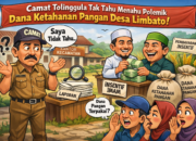 Polemik Dana Pangan Limbato, Camat Tolinggula Angkat tangan