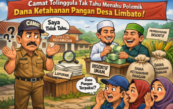 Polemik Dana Pangan Limbato, Camat Tolinggula Angkat tangan