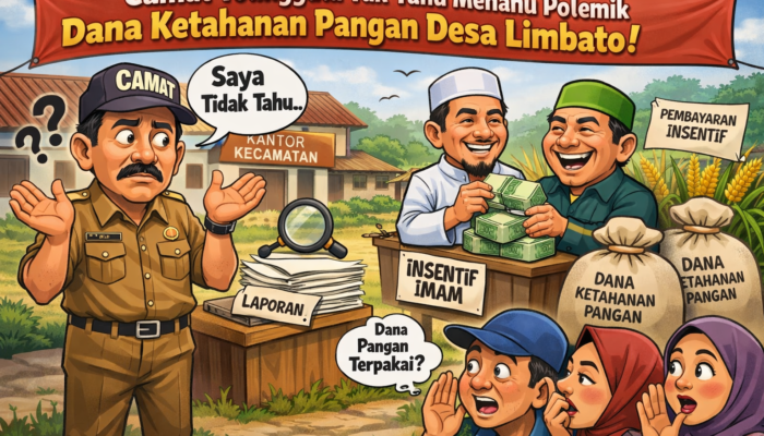 Polemik Dana Pangan Limbato, Camat Tolinggula Angkat tangan