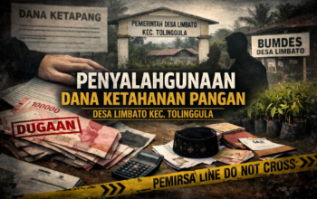 Dugaan Penyalahgunaan Dana Ketahanan Pangan Desa Limbato Mencuat