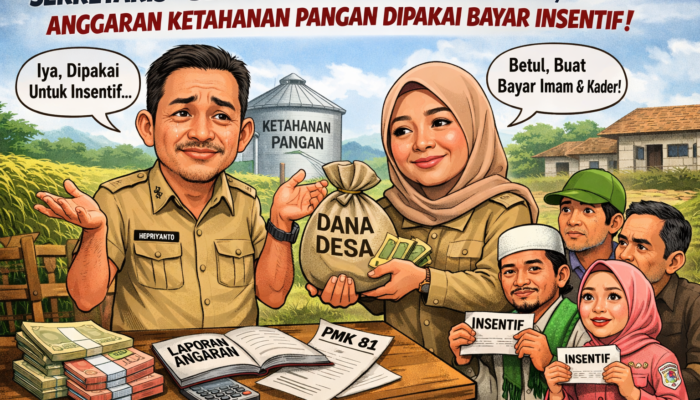 Sekdes–Bendahara Limbato Akui Dana Ketahanan Pangan Dipakai Bayar Insentif