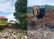 Tumpukan Sampah Selesai, Warga Diimbau Tak Buang Sampah di Area RSUD ZUS