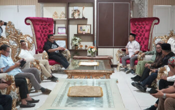 Bupati Thariq Terima Kunker Rachmat Gobel, Bahas Masa Depan Ekonomi Gorut