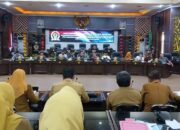 Rapat Panitia Khusus (Pansus) III terkait Ranperda tentang Perubahan Ketiga atas Perda Nomor 5 Tahun 2016 tentang Pembentukan dan Susunan Perangkat Daerah. Foto: Simpulindo