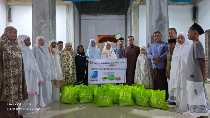 Kegiatan Safari Ramadan BJA Group di Popayato Timur. Foto: Istimewa