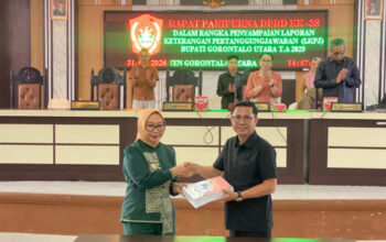 Wabup Nurjana Sampaikan LKPJ 2025 Pada Paripurna DPRD ke-38