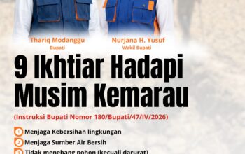 Gorut Siaga Kemarau, Ini 9 Ikhtiar Intruksi Bupati