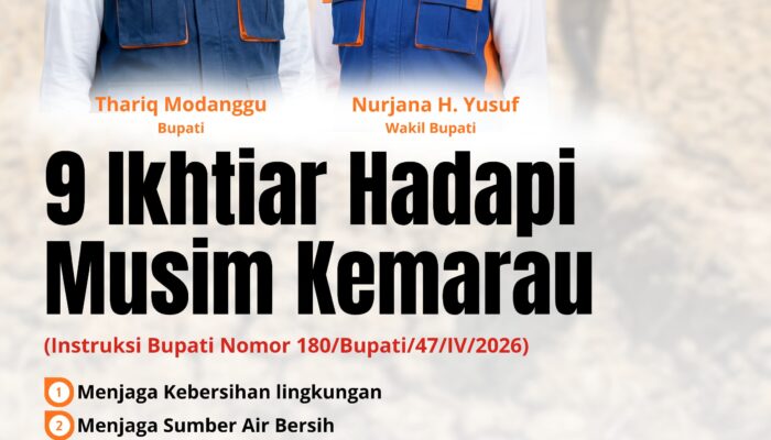 Gorut Siaga Kemarau, Ini 9 Ikhtiar Intruksi Bupati