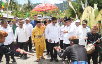 Wamen Transmigrasi saat Kunjungan Kerja Di Gorontalo Utara. Foto : Larso Humas