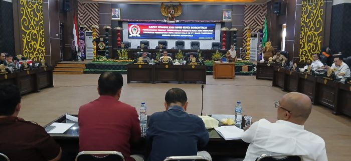Rapat Konsultasi DPRD Kota Gorontalo. Foto: Simpulindo