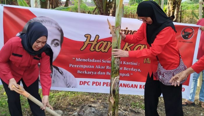 PDI Perjuangan Kota Gorontalo Gelar Aksi Menanam untuk Ketahanan Pangan