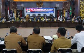 Rapat Lanjutan Pansus II DPRD Kota Gorontalo tentang Ranperda PJU. Foto: Simpulindo