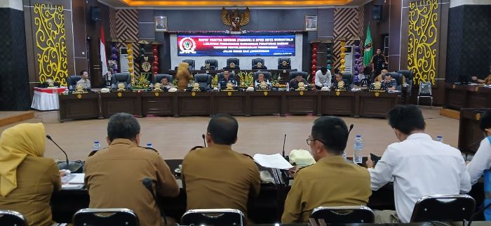 Rapat Lanjutan Pansus II DPRD Kota Gorontalo tentang Ranperda PJU. Foto: Simpulindo