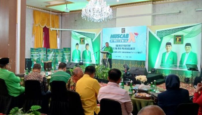 PPP Kota Gorontalo Gelar Muscab X, Rivai Bukusu Berpeluang Lanjutkan Kepemimpinan