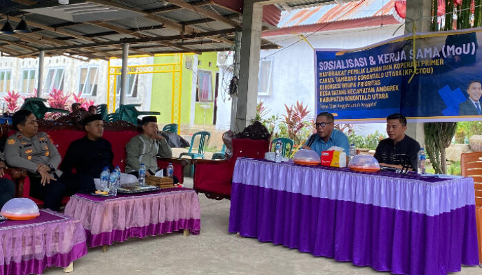 KP-CTGU Dapat Dukungan DPRD, Anggrek Jadi Kawasan Maju