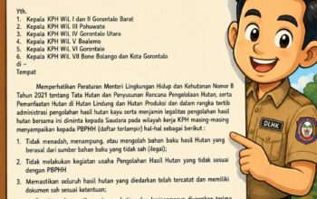 Perusahaan Pengolahan Kayu Di Gorontalo Utara Dilarang Tampung Bahan Baku Ilegal