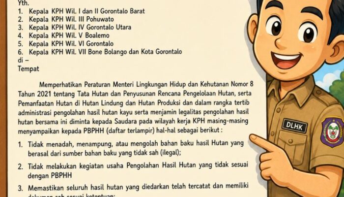 Perusahaan Pengolahan Kayu Di Gorontalo Utara Dilarang Tampung Bahan Baku Ilegal