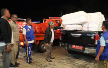 Pastikan Bantuan Tersalurkan, Malam Ini Thariq Menginap di Lokasi Bencana
