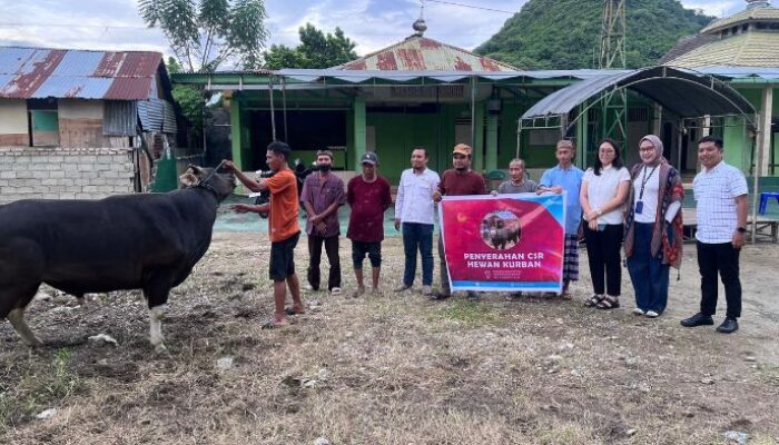Sambut Idul Adha, Citimall Gorontalo Serahkan Hewan Kurban