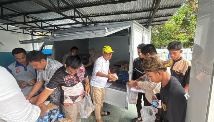 SPPG di saat libur sekolah jadi Dapur Umum di Bencana Biau