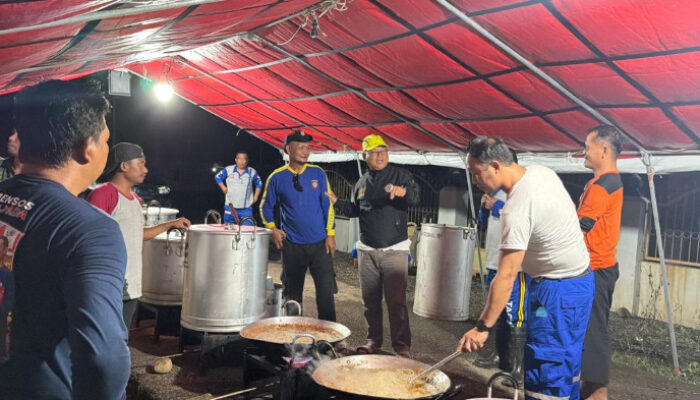 Dapur Umum Dinsos Provinsi Mulai Beroperasi, Thariq Pastikan Bantuan Terus mengalir