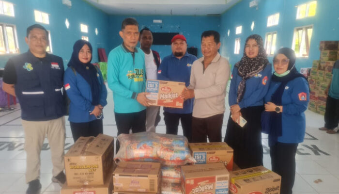 RSUD ZUS Salurkan Bantuan untuk Korban Banjir Biau