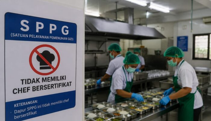 Layani Hampir 2.000 Penerima MBG, Dapur SPPG Popalo Belum Punya Chef